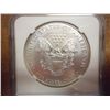 Image 2 : 2011-W BURNISHED AMERICAN SILVER EAGLE NGC MS70