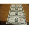 Image 1 : 1953,1953-A,53-B & 1963 $2 RED SEAL NOTES