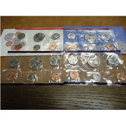 1991 & 1992 US MINT SETS P/D (WITH ENVELOPES)