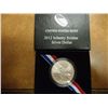 Image 1 : 2012-W INFANTRY SOLDIER UNC SILVER DOLLAR