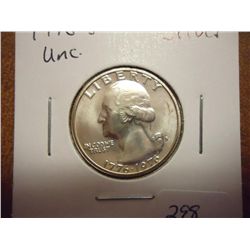 1976-S SILVER BICENTENNIAL QUARTER UNC