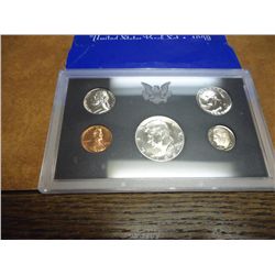 1969 US PROOF SET (WITH BOX) 40% SILVER HALF