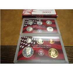 2002 US SILVER PROOF SET (WITH BOX)
