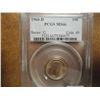 Image 1 : 1960-D SILVER ROOSEVELT DIME PCGS MS66