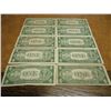 Image 2 : 10 ASSORTED 1935 $1 SILVER CERTIFICATES