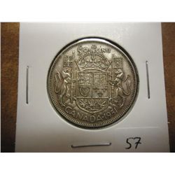 1951 CANADA SILVER 50 CENTS