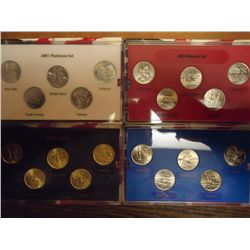 4-2001 50 STATE QUARTERS SETS