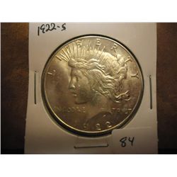 1922-S PEACE SILVER DOLLAR