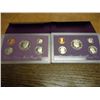 Image 1 : 1988 & 1989 US PROOF SETS (WITH BOXES)