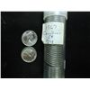 Image 1 : ROLL OF 40-1967 CANADA 5 CENTS UNC