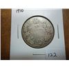 Image 1 : 1910 CANADA SILVER 50 CENTS