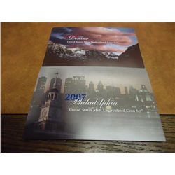 2007 US MINT SET (UNC) P/D