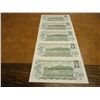 Image 2 : 5-1973 CRISP UNC CANADA $1 BILLS
