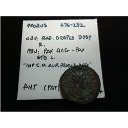 276-282 A.D. PROBUS ANCIENT COIN VERY FINE+