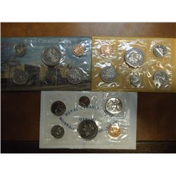 1970,71 & 74 CANADA (PF LIKE) SETS WITH ENVELOPES