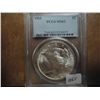 Image 1 : 1923 PEACE SILVER DOLLAR PCGS MS62
