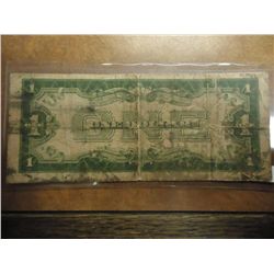 1928-A $1 FUNNY BACK SILVER CERTIFICATE DIRTY