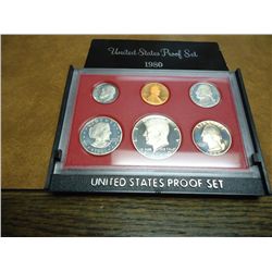 1980 US PROOF SET (WITH BOX)