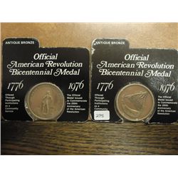 2-1776-1976 OFFICIAL AMERICAN REVOLUTION