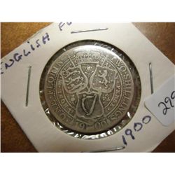 1900 GREAT BRITAIN SILVER FLORIN