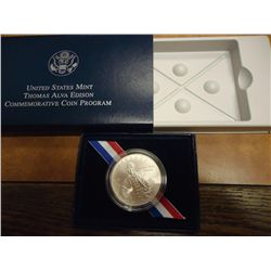 2004-P EDISON UNC SILVER DOLLAR
