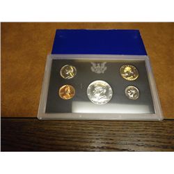 1968 US PROOF SET WITH BOX, 40% SILVER HALF