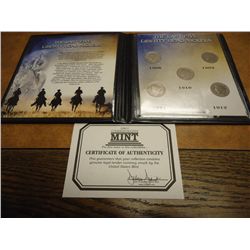 THE LAST 5 LIBERTY HEAD NICKELS 1908-1912