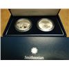 Image 2 : 2001 AMERICAN BUFFALO UNC & PROOF SILVER DOLLARS