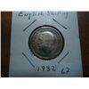 Image 1 : 1932 GREAT BRITAIN SILVER SHILLING
