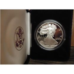 1986-S PROOF AMERICAN SILVER EAGLE