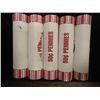 Image 1 : 5 ROLLS OF 2009-D LINCOLN FORMATIVE YEARS CENTS