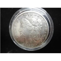 1887-O MORGAN SILVER DOLLAR