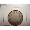 Image 2 : 1894 CANADA SILVER 25 CENTS
