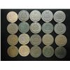 Image 2 : 20 ASSORTED INDIAN HEAD CENTS 1900'S