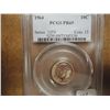 Image 1 : 1964 SILVER ROOSEVELT DIME PCGS PR69