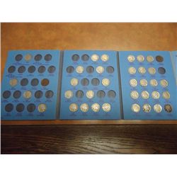 PARTIAL BUFFALO NICKEL SET 1913-1938 IN WHITMAN