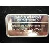 Image 2 : 33 GRAM STERLING SILVER PF INGOT 1950 MAKAROV SL