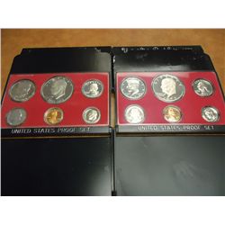 1973 & 1976 US PROOF SETS (WITH BOXES)