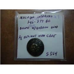 286-277 B.C. MACEDON INTERVAL ANCIENT COIN