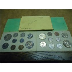 1958 SILVER US MINT SET (UNC) P/D (WITH ENVELOPE)