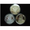 Image 2 : 3-2009 BARACK OBAMA INAUGURATION TOKENS (PF)