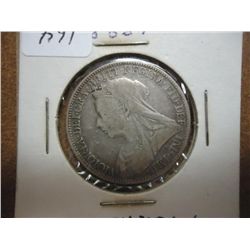 1898 GREAT BRITAIN SILVER FLORIN