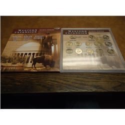 WESTERN EXPANSION NICKEL SEIRIES SET 13 (UNC)