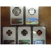 Image 2 : 1962 US SILVER PROOF SET ALL NGC SLABS SEE DESC.