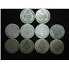 Image 2 : 10 ASSORTED 1890'S SEATED LIBERTY DIMES