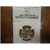 Image 1 : 1964 WASHINGTON SILVER QUARTER NGC MS64