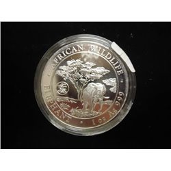 2012 SOMALIA REPUBLIC SILVER PF 100 SHILLINGS