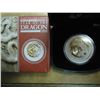 Image 1 : 2012 AUSTRALIA GILDED SILVER $ YEAR OF THE DRAGON