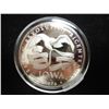 Image 1 : 33.3 GRAM STERLING SILVER PF ROUND IOWA