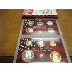 2000 US SILVER PROOF SET (WITH BOX)